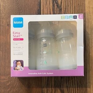 MAM Easy Start Anti-Colic Baby Bottles nipple flow 2